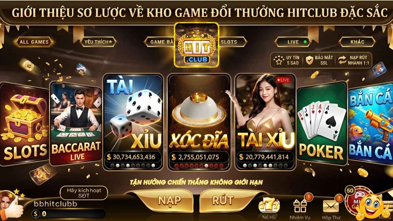 Kho Game Slot Hitclub